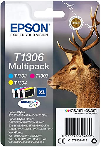 Epson T130640 Stylus SX525WD/SX620FW XL 3PACK Tintenpatrone