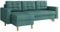 Ecksofa mit Schlaffunktion und Bettkasten Ana, Microfaser, L-Form Eckcouch, Ottomane Universal, Polstersofa, Polstergarnitur, Wohnlandschaft (Kronos 26)