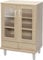 Iris Ohyama, Aufbewahrungsmöbel, Buffet, Geschirrschrank, Schrank, 3 Türen, 3 verstellbare Regale, Zeitgenössisch, Design, Robust, Küche, Esszimmer, Wohnzimmer - Cabinet - KPB-9360 - Hellbraun
