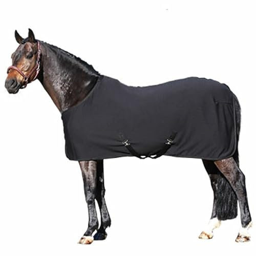 HKM Euroriding Abschwitzdecke Dry Easy, Größe:105 cm, Farbe:schwarz