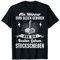 Lustiges Eisstockschießen Stockschützen Stocksport T-Shirt