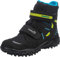 Superfit Jungen Husky warm gefütterte Gore-Tex Schneestiefel, SCHWARZ/BLAU 0200, 27