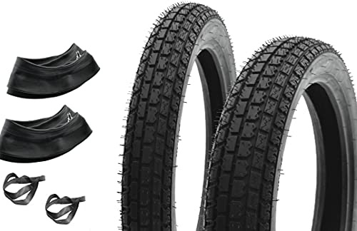 Reifensatz RIESA 2,75-18 und 3,50x16 Reinforced, Klassik3, für MZ TS250 ETZ251