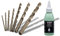BaerCoil BAER HSSE Extrem Kernlochbohrer Satz M 3 - M 12 inklusive Bohrpaste - Spiralbohrer aus hochlegiertem HSSE/Cobalt Stahl - Spiralbohrer Set - Bohrerset Cobalt - Bohrer Set