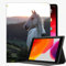 Smart-Fall für iPad Air 1st Edition-Fall-Abdeckung, Pferd Zaun Sonnenuntergang-Natur-Fall-dünner Shell-Abdeckung für ipad Air 9,7 Zoll