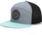 DadBod Apparel DB Premium Active Mütze mit 6-Panel-Logo, Meliert, Grau, Einheitsgröße