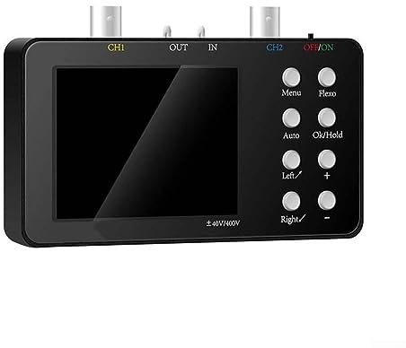 SCO2 Dual Channel Digital Oszilloskop, automatisches tragbares digitales Oszilloskop, 50 m Abtastrate 10 MSa/S analoge Bandbreite, A
