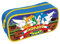 Pyramid International Sonic The Hedgehog - Estuche Rectangular con Cremallera para niñas y niños, Estuche para lápices para Mujeres y Hombres, Producto Oficial