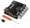 Lioaeust Bass Audio Module, ZK-TB21 Compatible 5.0 2.1 Channel Subwoofer Stereo Amplifier, Adaptable Power Supply (ZK-MT21)