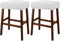 ILiemao Bezug für Barhocker Rechteckige Stuhl Abdeckung Theke Pub Bar Hocker Stuhl Slipcover für Esszimmer Cafe Barhocker Slipcover Möbelschutz Bezug(R8,2pack)