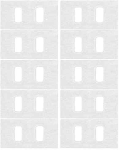 10 Stück vertikale Jalousien-Reparaturlaschen, transparente Venezianerfixierer, vertikale Jalousien-Ersatzlamellen, Reparatur für Zuhause und Büro