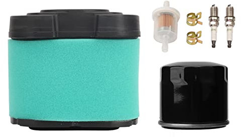Segrehy Luftfilter -Reparatur -Kit Premium Iron Gummi -Zündkerze Kraftstofffilterschnalle Trimmer Accessoires für Craftsman YT4000 Rasenmäher 792105