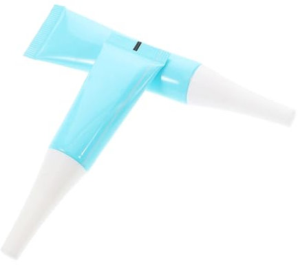 VALICLUD 2 Pièces Colle à ongles plastique Sky-blue