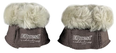 EQuest Hufglocke Melange speziell für Shettys, 2er Set (Mocha, Mini-Shetty)