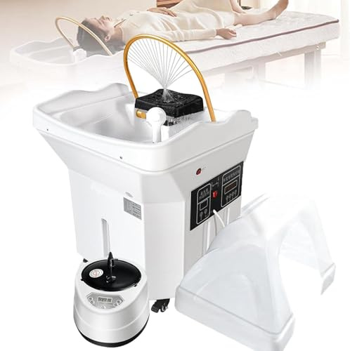 Générique Équipement de Spa pour la tête, Bol à shampoing pour Salon de Coiffure avec réservoir de Stockage d'eau de 60 L, Circulation d'eau à Double contrôle, pour Salons et spas coiffeurs