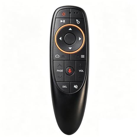 G10S Air Souris Télécommande Bluetooth 4-en-1, Telecommande PC avec Gyroscope 6 Axes, Plug & Play, Telecommande pour PC Compatible TV Box, Smart TV, Ordinateurs et Projecteurs