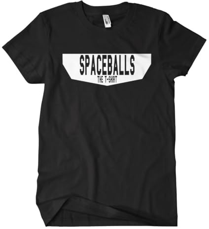 Spaceballs T-Shirt Schwarz S-XXL, Schwarz, M | Baumwolle Schwarz S-XXL