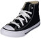 Converse - Chuck Taylor Yths C/t Allstar Hi Canvas - Baskets Bassed - Mixte Enfant - Noir (Black 001) - 32 EU
