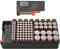 Batteriebox - Batterie Aufbewahrungsbox bmit Batterietester Akkutester BT168.hält 110 Batterien für 9V Block batterien Akku AA, AAA, C, D, und Knopfbatterien