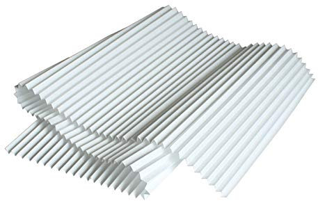 W-n-J-KT 1 x Universal-Filter PM2.5 und Dunstreinigung 1200 x 290 mm HEPA-Filterpapier mit faltbarem Filter, Luftreiniger-Teile