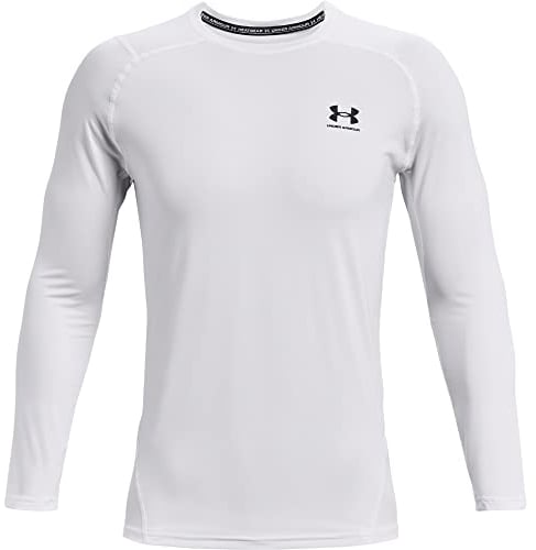 Under Armour Herren UA HG Armour Fitted LS, langärmliges Funktionsshirt, schnelltrocknendes Langarmshirt