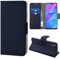 N NEWTOP Cover Compatibile per Huawei P Smart S - Y8P, HQ Lateral Custodia Libro Flip Chiusura Magnetica Portafoglio Simil Pelle Stand (Blu)