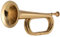 Zonster B Flat Bugle Call Trompete Kavallerie Militär Kavallerie Scouting Instrument mit Mundstück für Schulband