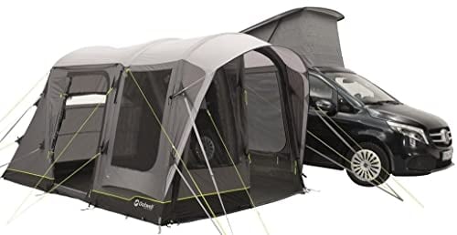 Outwell Unisex – Erwachsene Wolfburg 380 Air Vorzelt grau Campingbedarf, Einheitsgröße