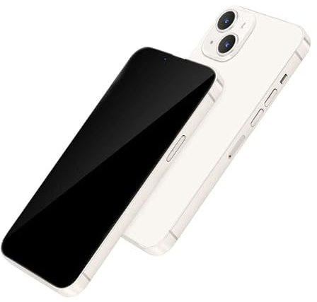 FufoneUS Anzeige gefälschte Spielzeug Telefon Handy Metallic-Modell Nicht funktionierende Replik 1:1 Telefon für Phone 13 mini gefälschte Spielzeug, 13mini Weiß Schwarz