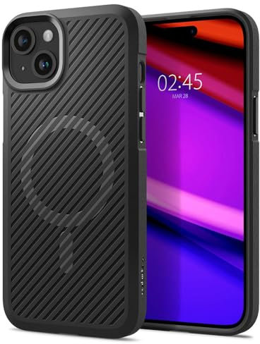 Spigen Apple iPhone 15 Plus Case Core Armor MagFit (Compatible with MagSafe) Matte Black - ACS06455