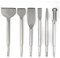 XiBany 6pcs Chisel Set Shank Electric Hammer Drill Bit Point Groove Gouge Flat Chisel Masonry Tools for Concrete Brick Wall Rock