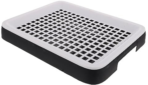 Bac à Litière pour Lapin Anti-Chute Toilette Fixe pour Animaux de Compagnie Bac Litière pour Hamster et Cochon avec Design Sécurisé