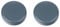 BODYA 2 x Entsafter-Becher, Frischhaltedeckel, Ersatzteil, Deckel mit Gummiringen, passend für Nutribullet, 600 W, 900 W, Grau