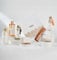 Beauty Set for Women with Argan Oil - Shampoo, Shower Gel, Hair Serum, Body Lotion, Moisturizing Soap, Purifying Soap, and Wooden Comb - All Skin/Hair Types - Vegan