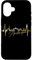Hülle für iPhone 16 Amsterdam Skyline Niederlande Herzschlag Fan I Love Holland