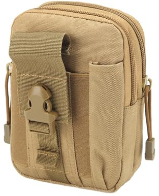 UFOVAOK TaktischerOutdoor Männer Gürteltasche mit Halterung für Handyhalterung und Mehreren Taschen, geeignet für Wandern, Camping und den alltäglichen Gebrauch