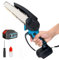 Professional Cordless 6-inch Chainsaw for Makita, 21 V Hand-held Electric Chainsaw with Chain and 5.5 Ah Battery for Cutting Branches, tidying up and Pruning