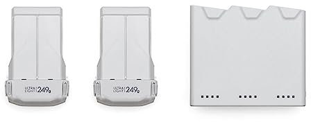 DJAISJNMC Drone parts For DJI Mini 3 Pro 3850mAh Intelligent Flight Battery Plus 47min 2453mAh Battery 34mini for Charging Hub Mini 3 Pro Drone(2453mAh x 2 with Hub)