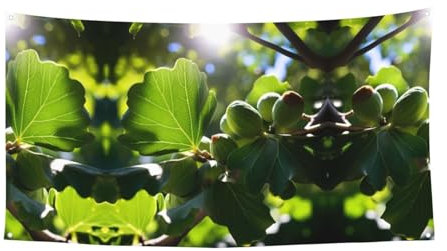 Fico stampato decorazione vacanza appeso bandiera - 177,8 x 88,9 cm - Natale, compleanno, festa celebrazione banner,