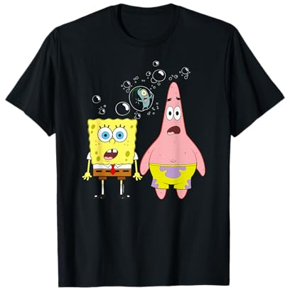 Sponge Bob - Schwammkopf Patrick Star Thaddäus Bubbles T-Shirt