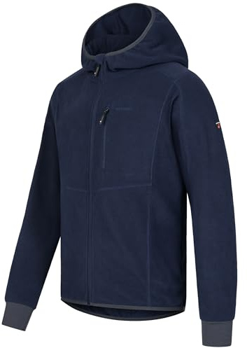 Höhenhorn Apennin Herren Leichter Fleece Hoodie Sweatshirt Full Zip Microfleece