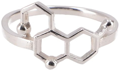 Silberring, Boho Style Ethno Ring mit Blümchenmotiv, Frauen, Serotonin