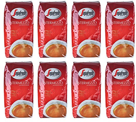 Grains de toute segafredo Intermezzo Lot de 8 kg