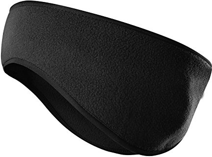 JOEYOUNG Fleece Ear Warmers for Men Women Kids - Winter Headband Ear Muffs Ear Covers for Cold Weather Running Cycling Ski
