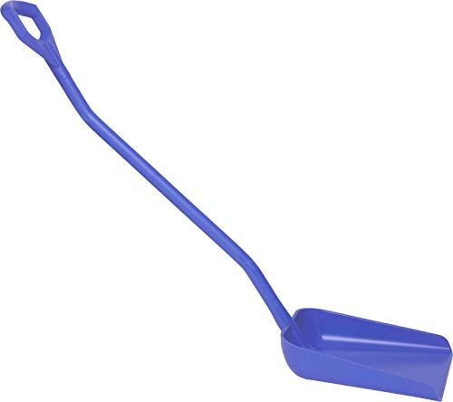 Pelle Ergonomique Longue Acier, Grande Feuille de polypropylène Hauteur 1310 mm Grande Lame 380 x 340 x 90 mm