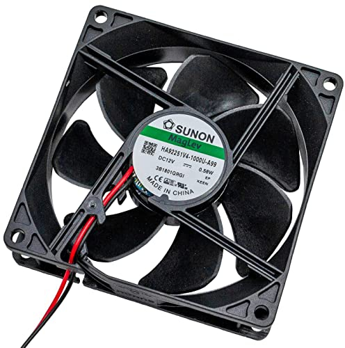 Fan 12V DC 0,54W 92x92x25mm 48,2m³/h 1700U/Min 48,2m³/h Sunon HA92251V41000UA99