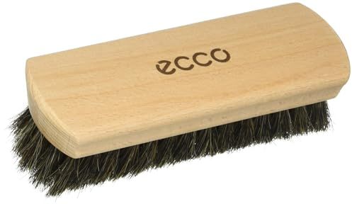 ECCO Shoe Brush, Beechwood, Natural, 16.5 CM