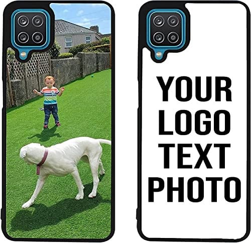 Mobile Stuff Personalised Phone Case For Samsung Galaxy A12, Personalised Image/Picture/Photo Custom Design PC + Soft TPU Rubber Phone Case for Samsung A12 2021-6.5 (Galaxy A12 5G)