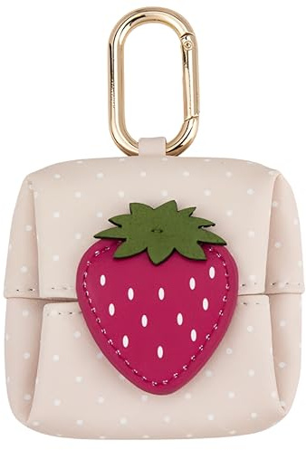 Tomcrazy Cartoon Bag Charms Mini Pouch for Apple Airpods 4 Case, Earphone Headset Box for Sony LinkBuds S Galaxy Buds Earbuds Cover Access Card Keychain SD Keys Coin Purse (07)