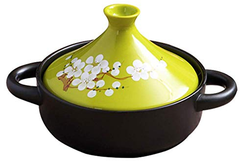 Casseroles avec Couvercles Tajine Pot Ustensiles de Cuisine, 20Cm Cuisson Tajine Pot Casserole Pots avec Couvercles Moyen Simple